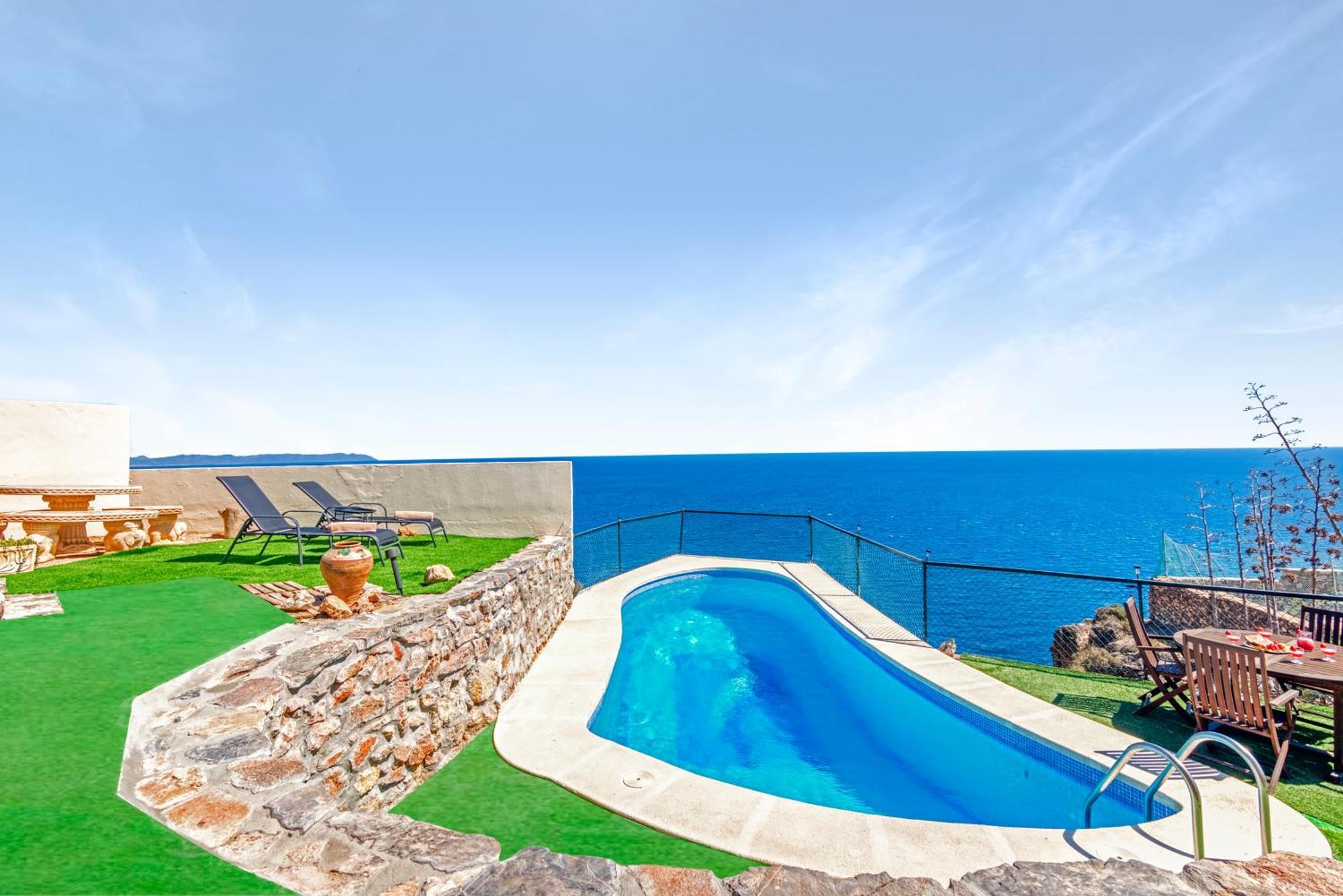 Villa Infinity Sea Views I Pool I Bbq I Jacuzzi Альмерия Экстерьер фото